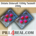 Sildalis Sildenafil 100Mg Tadalafil 20Mg 14